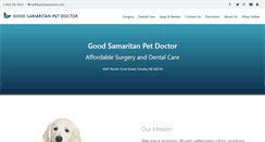 Desktop Screenshot of goodsampetdoc.com